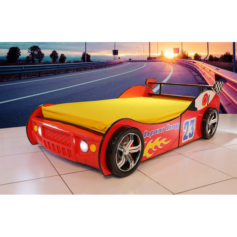 Supreme Energy Racing Car Bed, Red