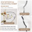 Miroir de salle de bain ovale contemporain Cadre en acier inoxydable-706368308-711187951