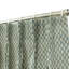Fabdivine Floral Block Print Curtains 27X102" – Handmade Linen Drapes, Pinch Pleated, Soft Boho Blackout, Elegant Home, Office, Bedroom, Kitchen, Patio & Farmhouse Décor, Haryali, Blue-653947955