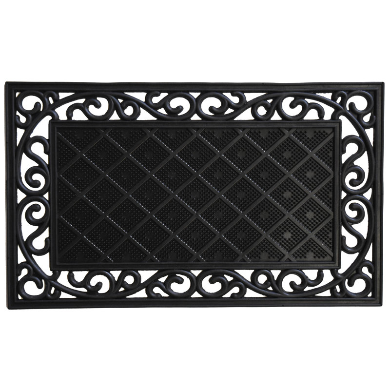 Tapis d'entrée antidérapant Loeffler 30 po x 18 po