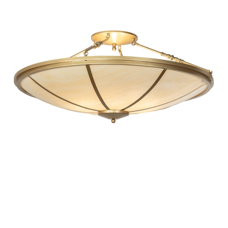 8 - Light Semi Flush Mount