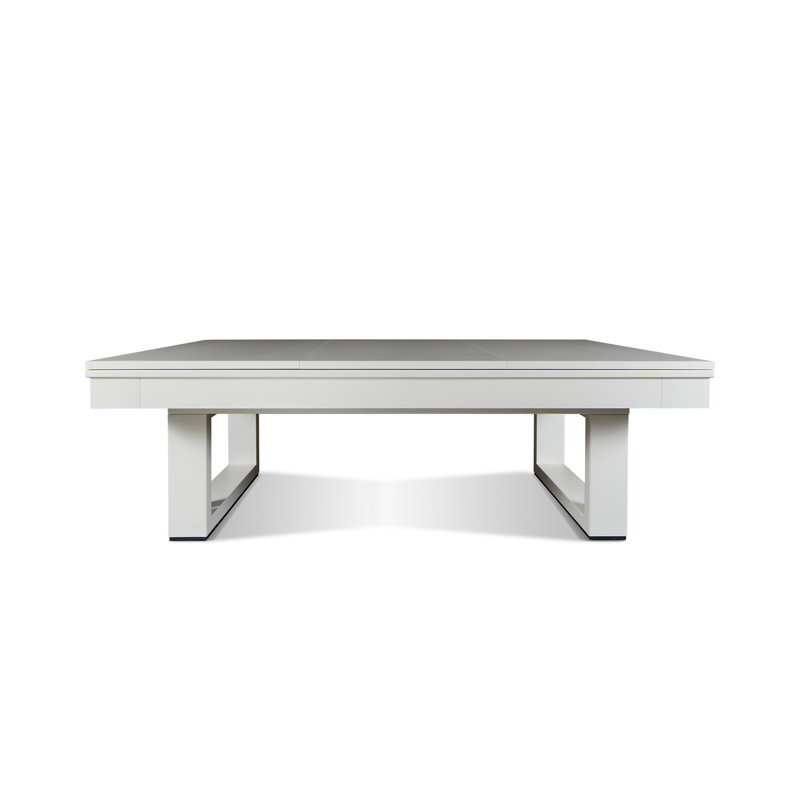 Santorini 8' Slate Pool Table with Professional Installation Included, Academy Blue