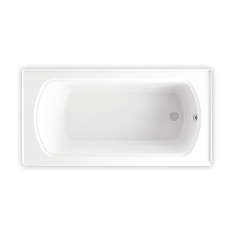 Meridian 60'' L Alcove Soaking Bathtub