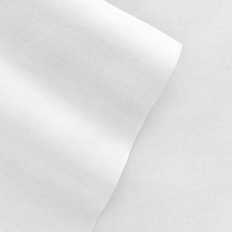 Ensemble de draps 100% coton, Blanc, Ensemble de draps pour lit double avec 2 taies d'o