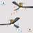Low Profile Ceiling Fan With Remote Control 3 Blades, Suitable For Indoor And Outdoor