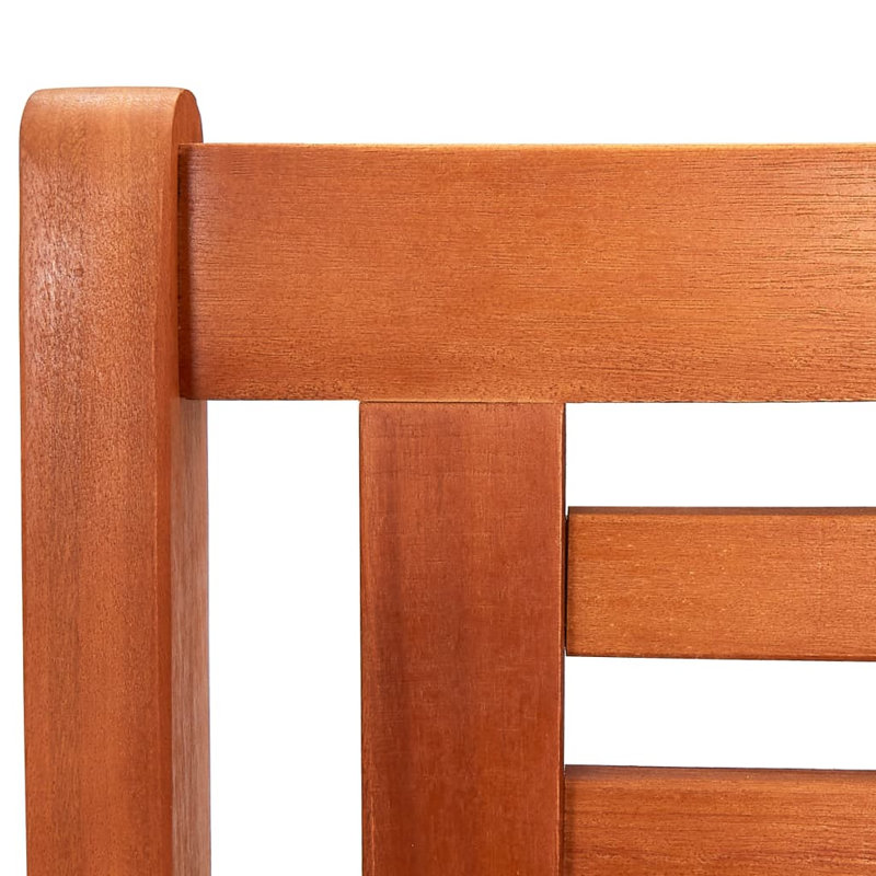 Tomita Solid Wood Eucalyptus Outdoor Bench, H 89 x W 150 x D 60cm