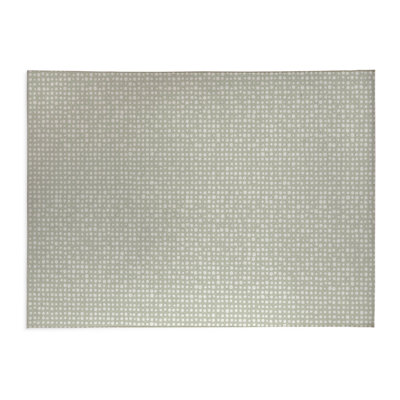 Tapis de bureau à pois assortis