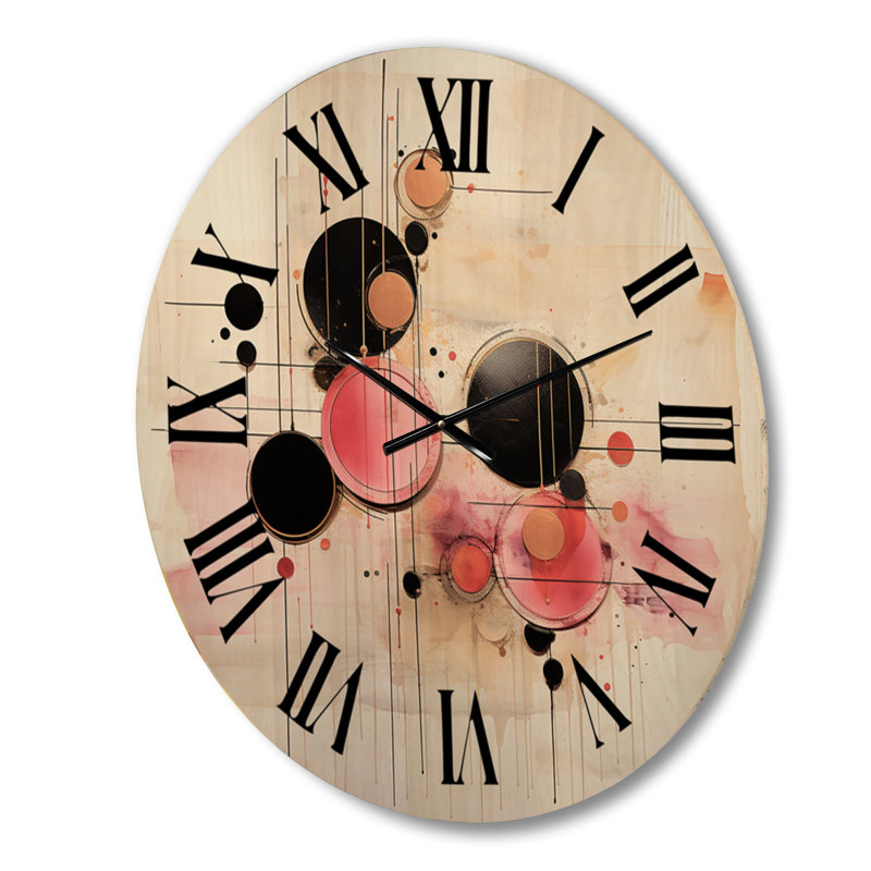 Horloge murale surdimensionnée synchronisée Elegant Vintage, Grand