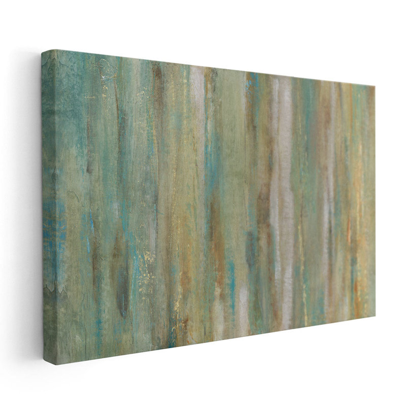 «Vertical Flow I», reproduction d'art sur toile, H 20 po x l 30 po