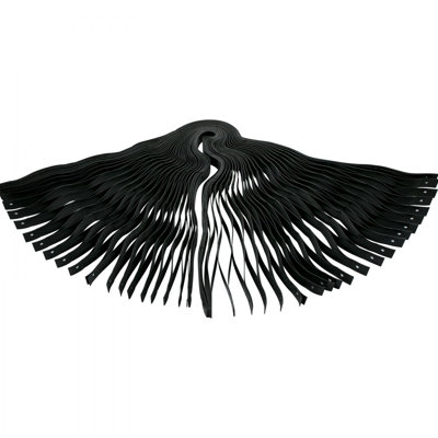 Grille de sol, grille géo de charge de 1885 lb par pied carré, système de stabilisation perméable à la profondeur de 2 po pour patio, allée, remise, allée de véhicule léger, aire de stationnement, gazon et gravier