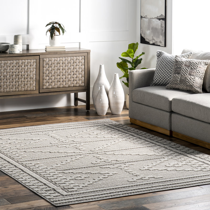 Tapis pour salle à manger Medora, Rectangle 4 pi x 6 pi