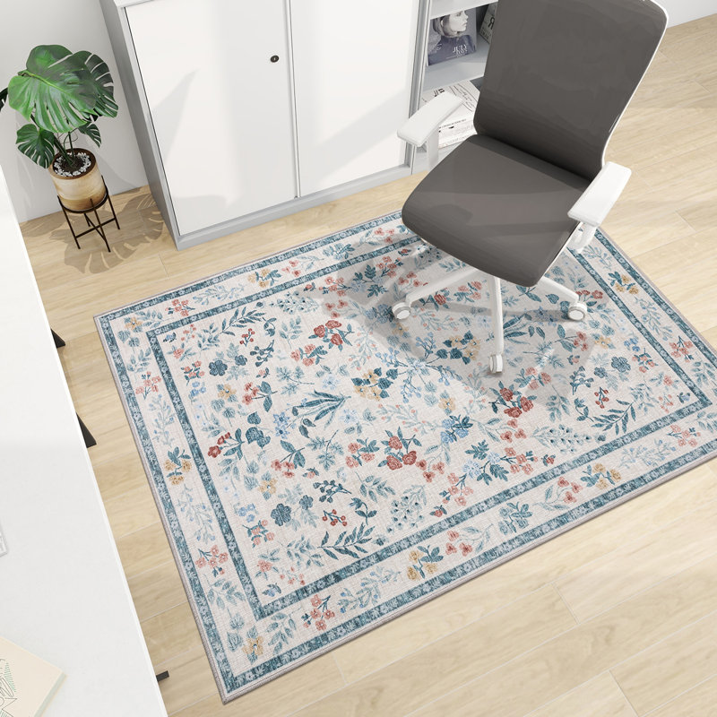 Protecteur de plancher de tapis de chaise et rehausseur de style pour les espaces de bureau à domicile ou de salle à manger