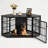 Fratesi Corner Wooden Dog Crate and End Table-187630205-199585397