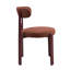 Ensemble de 2 chaises d'appoint incurvées à dossier courbé-654281970-654281931