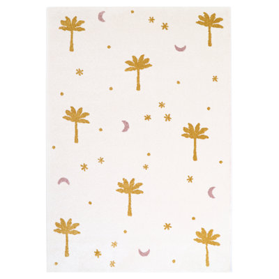 Cobos Tufted Beige/Orange Rug