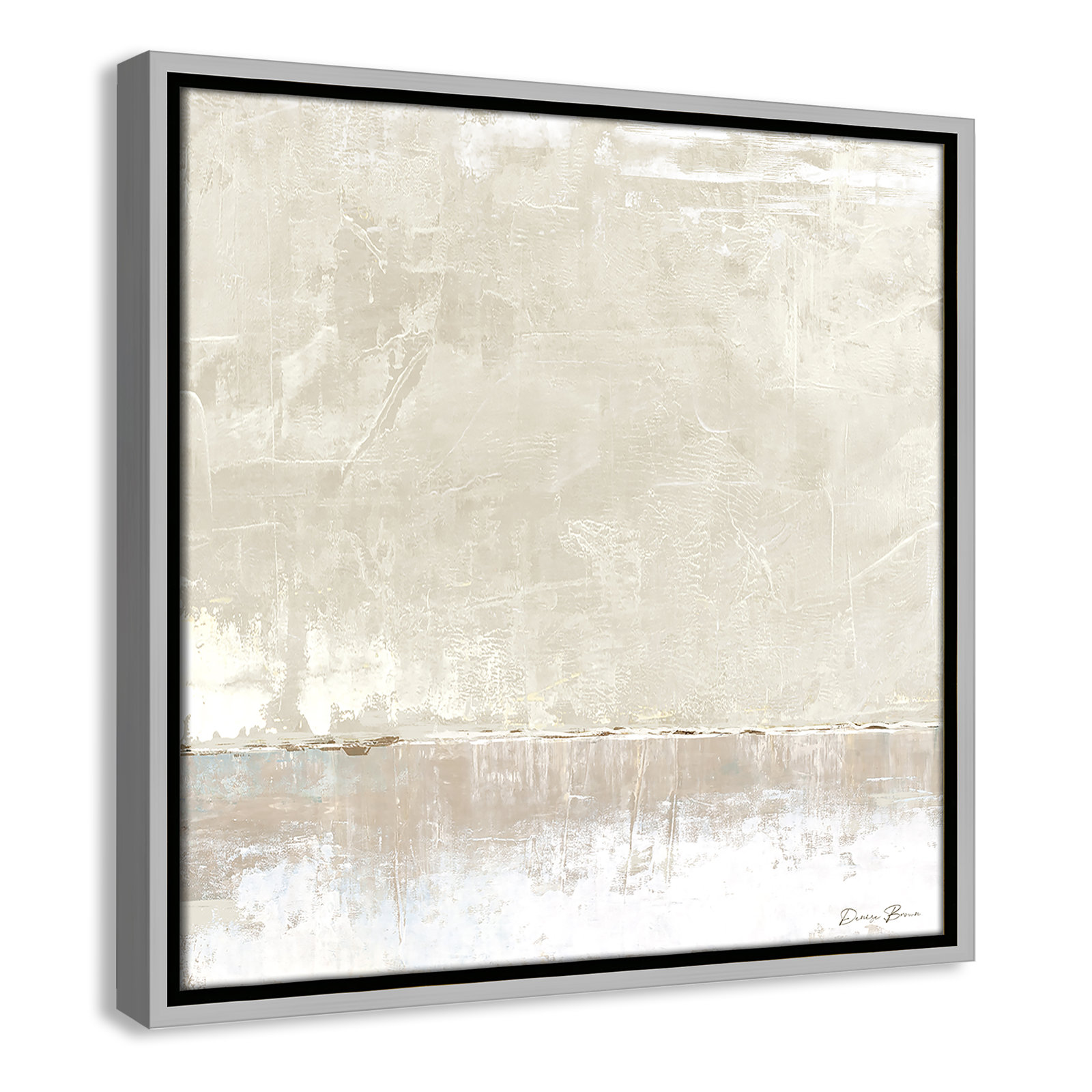 Delevan "Better Days" Print, 17.5" H x 17.5" W, Silver