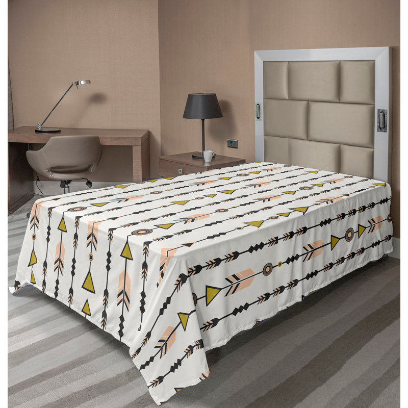 Drap plat Ambesonne, Drap plat pour lit simple