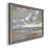 Toile avec cadre gris
