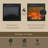 63" Fireplace TV Stand with 18.1" Electric Heater, Fits TVs up to 75", 4 Open Back Grid Cabinet-1266785457
