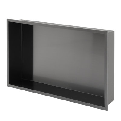 21" X 13" Stainless Steel Shower Niche