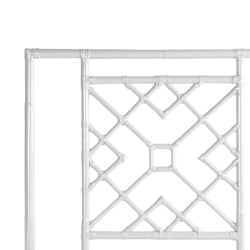 Camden Open-Frame Headboard, White, Twin