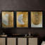 ABSTRACT Series CCXIX - Toile tendue avec châssis sur mesure - 3 pièces-559029991-559029977