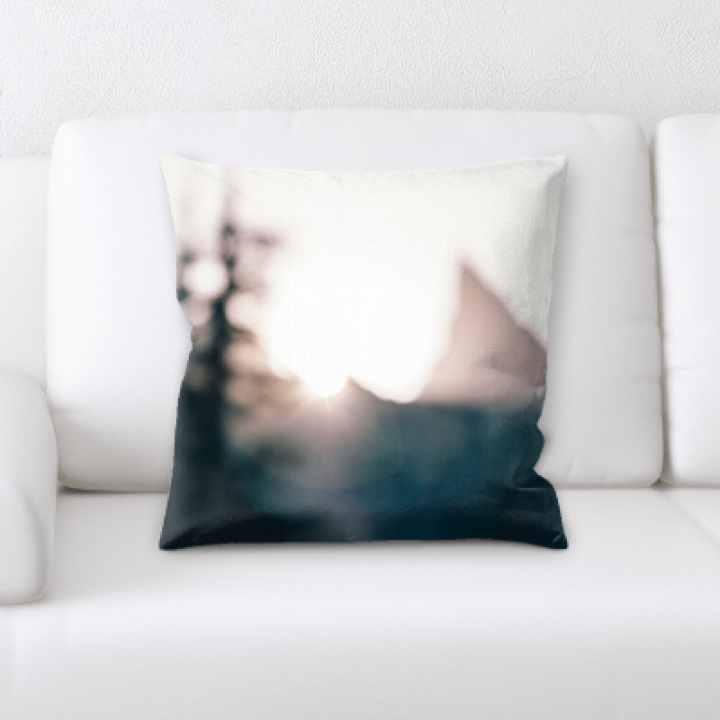 Microsuede Throw Pillow