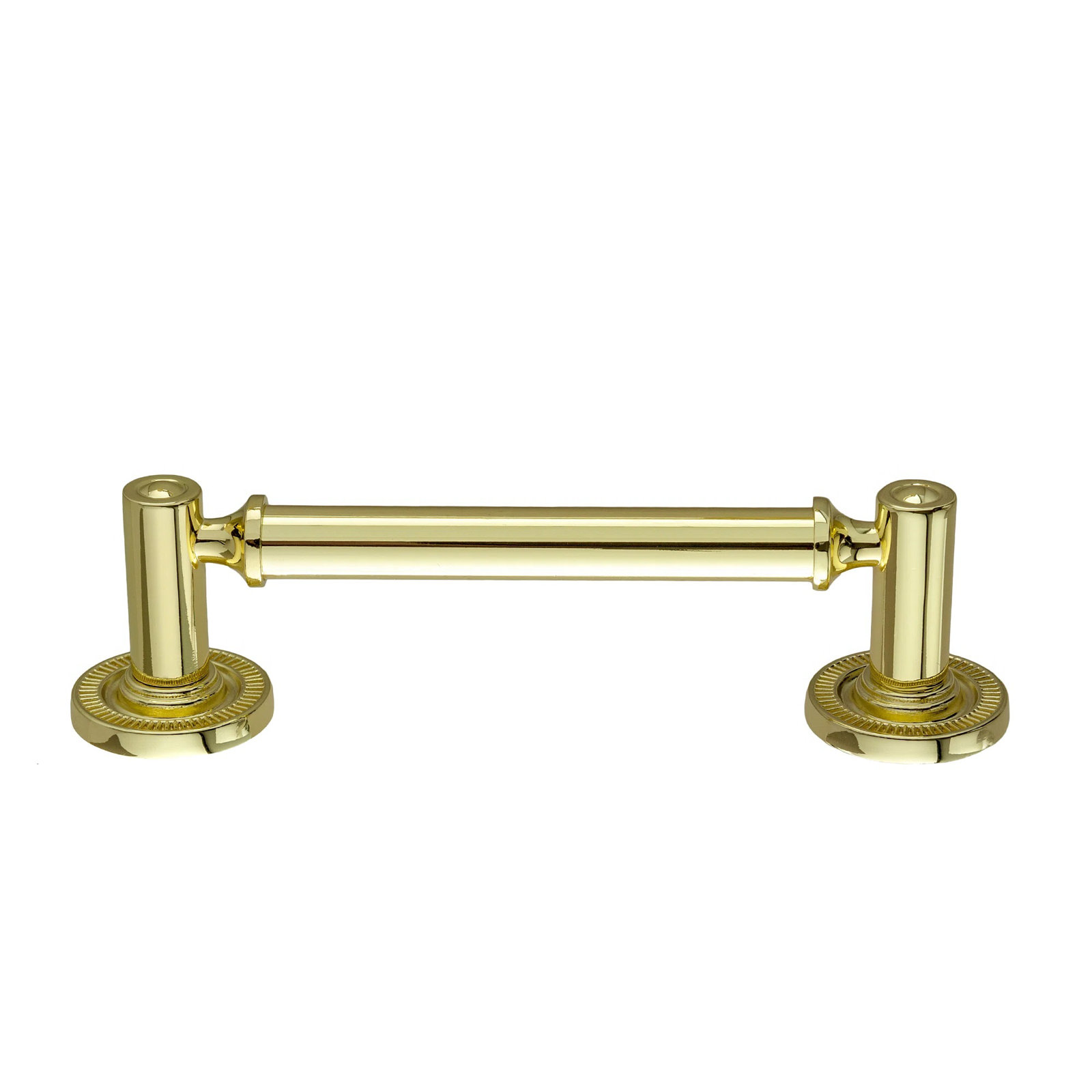 Minted Bar Pull, Polished Gold, 4"