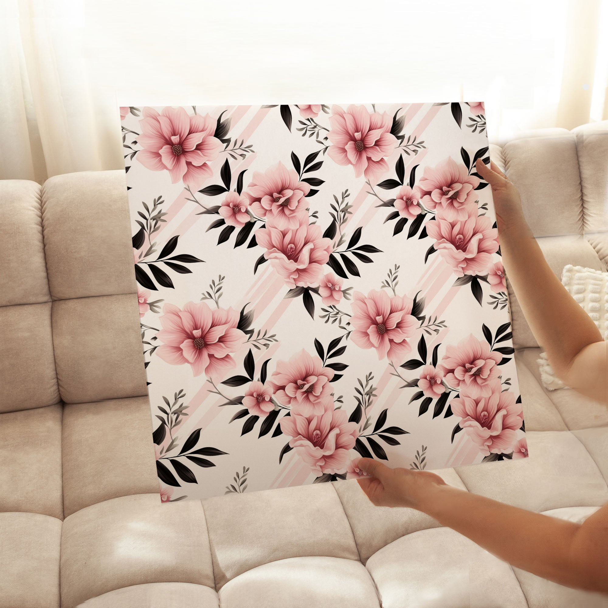 Winston Porter Floral Flowers III Glam Unframed Art Print | Wayfair