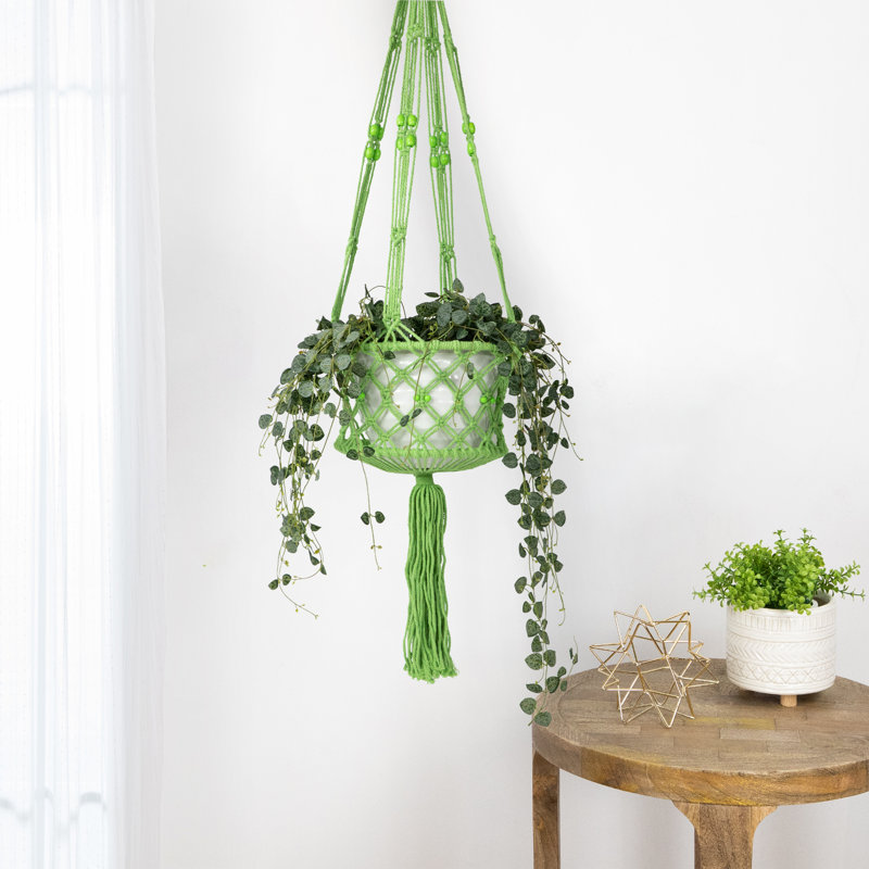 Support à fleurs décoratif en filet de 43 po