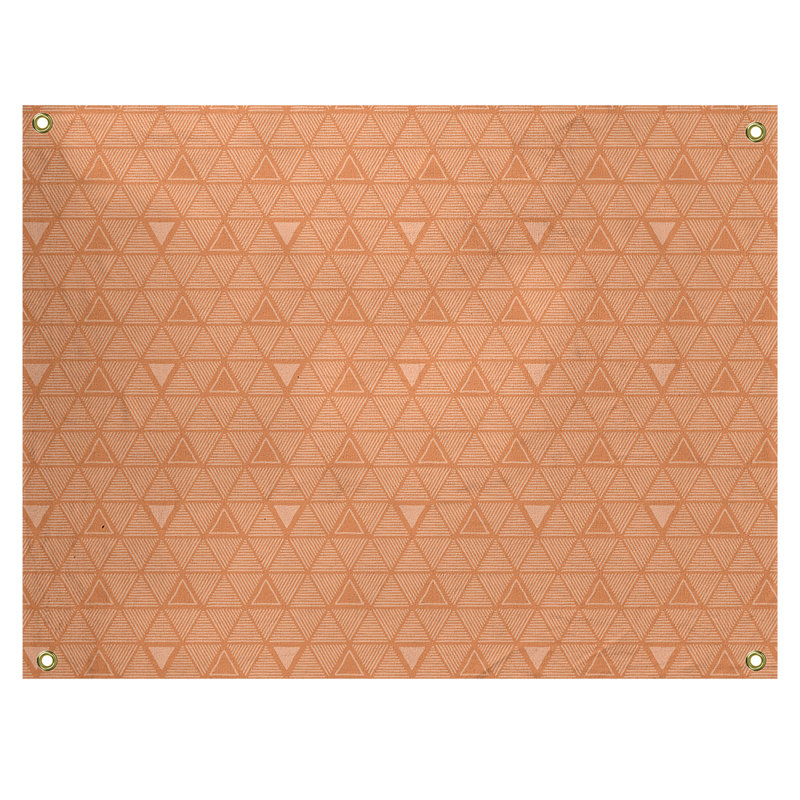 Tapisserie, H 59 po x l 80 po, Orange clair