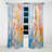 Eilidh Yellow And Pink Meadows Breeze I - Traditional Velvet Curtain - Room Darkening - 1 panel-77906068