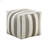 Upholstery Modern Ottoman, Footstool, Non-Slip Floor Pouf, Bean Bag Chair, 1Pc Sitting Pouf