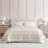 Martha Stewart Layered Branches Cotton Reversible Beige Quilt Set-115991053
