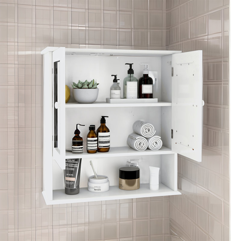 Orietto Wall Bathroom Cabinet