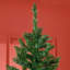 Sapin de Noël artificiel mince de 7 pi de hauteur non éclairé avec branches réalistes et 865 pointes, conception peu encombrante
