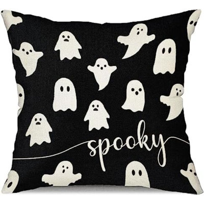 Housse de coussin d'Halloween 18X18