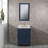 Minnetrista Single Bathroom Vanity with Marble Top-121417044-121417045