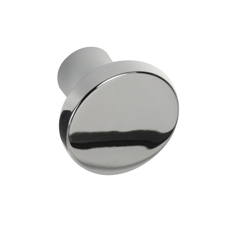 Origins 3/16 Diameter Round Knob, Polished Chrome