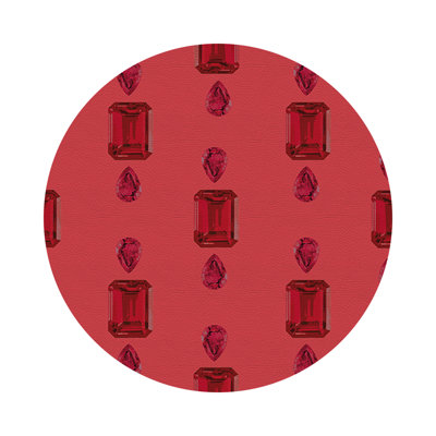 Napperon Gem Rubys