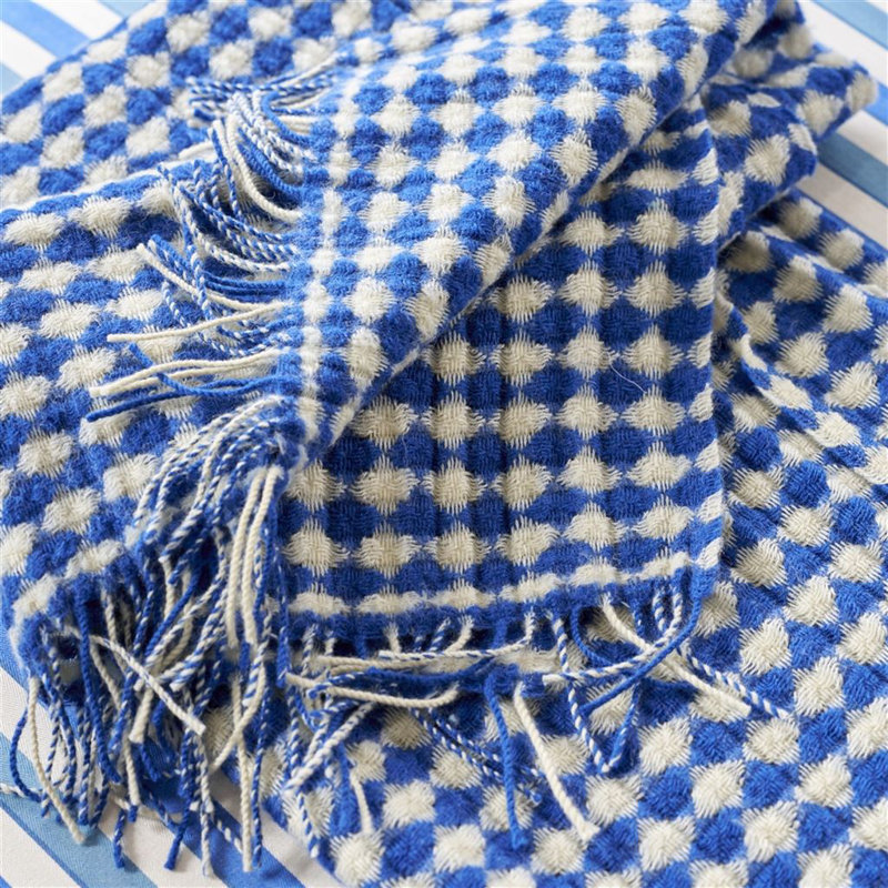 Landowne Cobalt Throw 