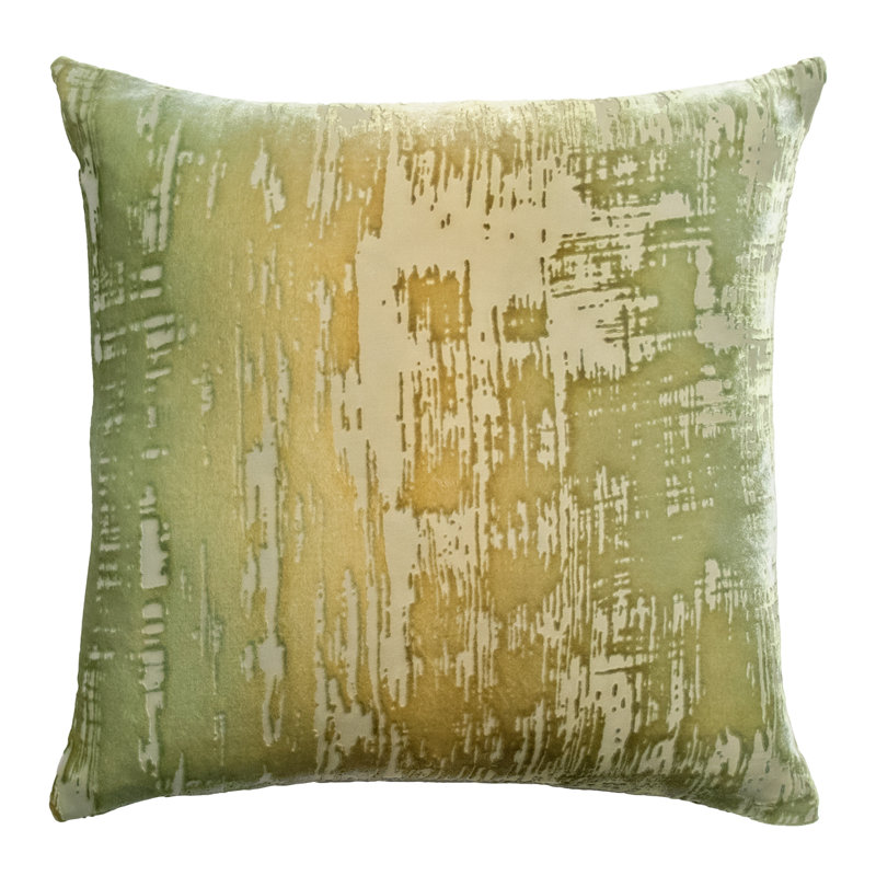 Square Pillow Cover & Insert, 18"H x 18"W, Scallion
