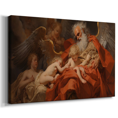 Angels From Above-XXXIV -Galery Wraraped Cavas