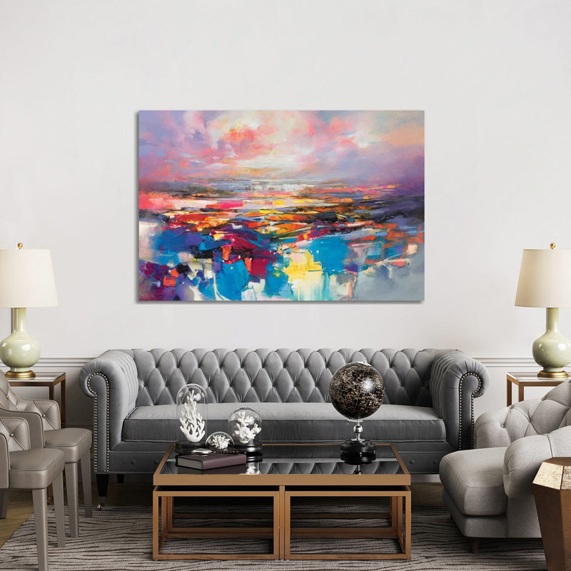 Quantum Gravity by Scott Naismith - Painting on Canvas, Wrapped Canvas, 66.04 cm H x 45.72 cm W x 3.175 cm D