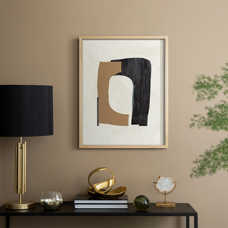 «Cardboard Cutouts I», reproduction encadrée - bois massif, H 11 po x l 9 po