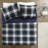 All Season 3m Comforter With Single Stitch Navy Microbial Treatment, King/ King