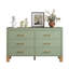 Commode double 6 tiroirs en bois robuste-612822024