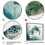 Tortue aquarelle nageant II - reproduction sur toile-1958844160-1958844163
