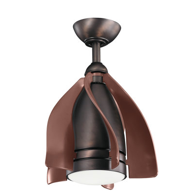 Rindel 15cm Ceiling Fan with LED Lights