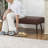 Keimaya Faux Leather Upholstered Bench-1721582725